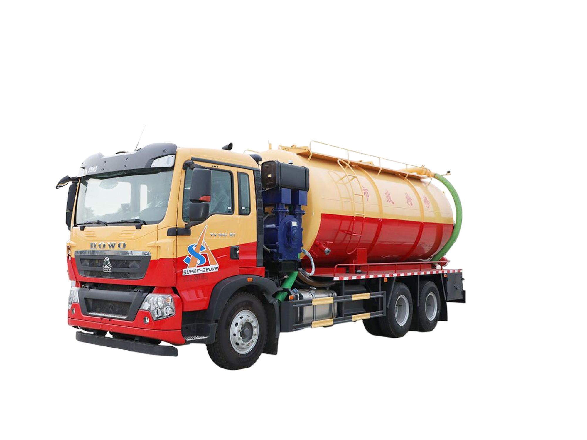 Super-Above HOWO 6X4 Fecal Suction Truck